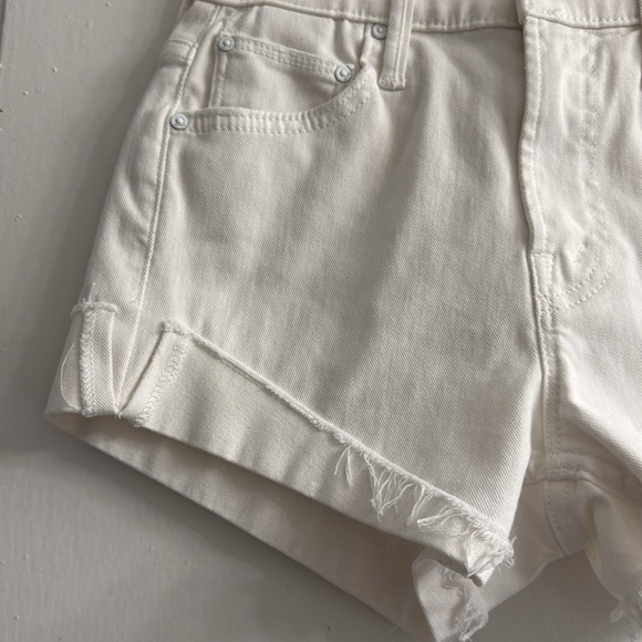 - Mother High Rise Jean Shorts in Totally Innocent ~  size 23 - Picture 6 of 10